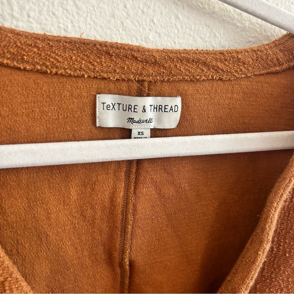 Madewell Texture & Thread wrap style top - Picture 2 of 4